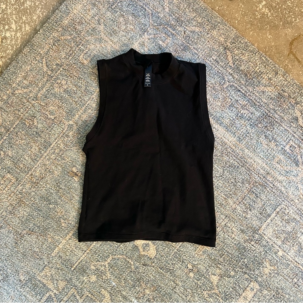 SKIMS Black Tank Top